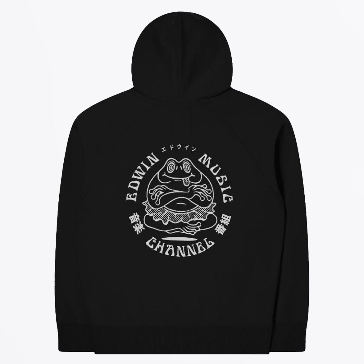 - Edwin Music Channel Hoodie - Black