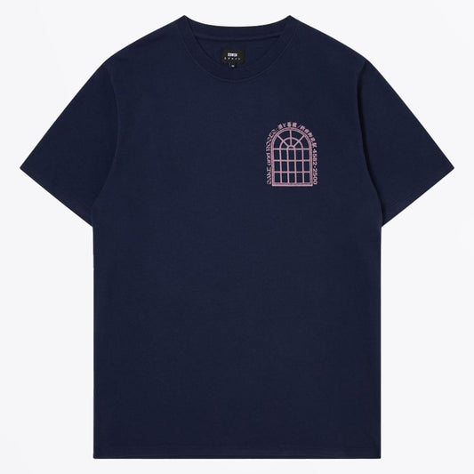 - Sake And Roses T-Shirt - Navy