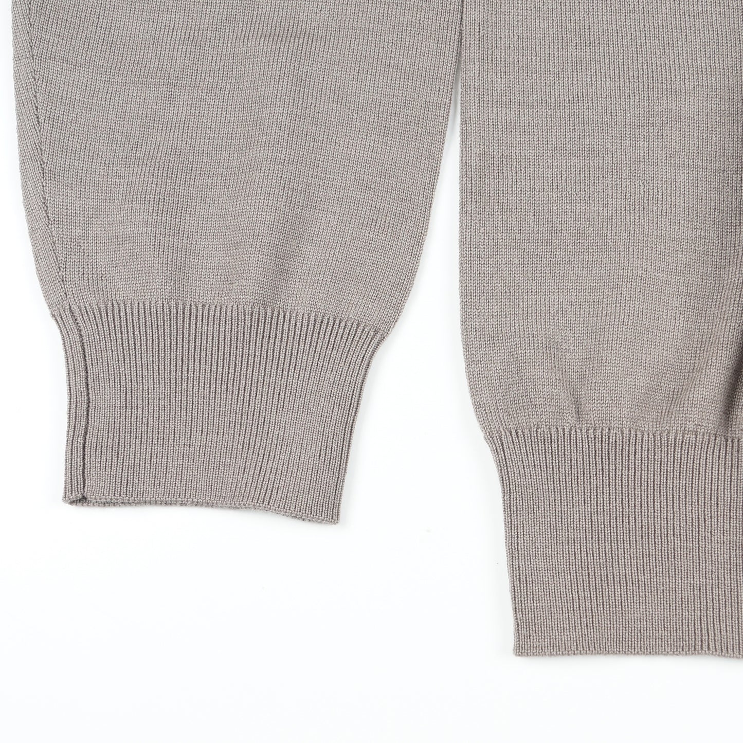 - Merino Polo Shirt - Taupe