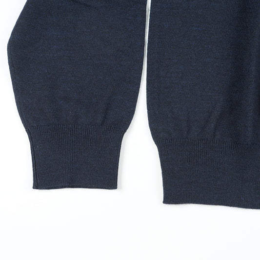 Merino Polo Shirt - Navy