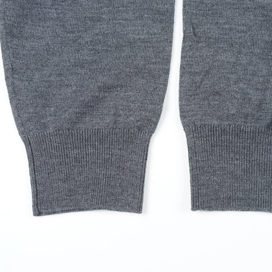 - Merino Polo Shirt - Anthracite