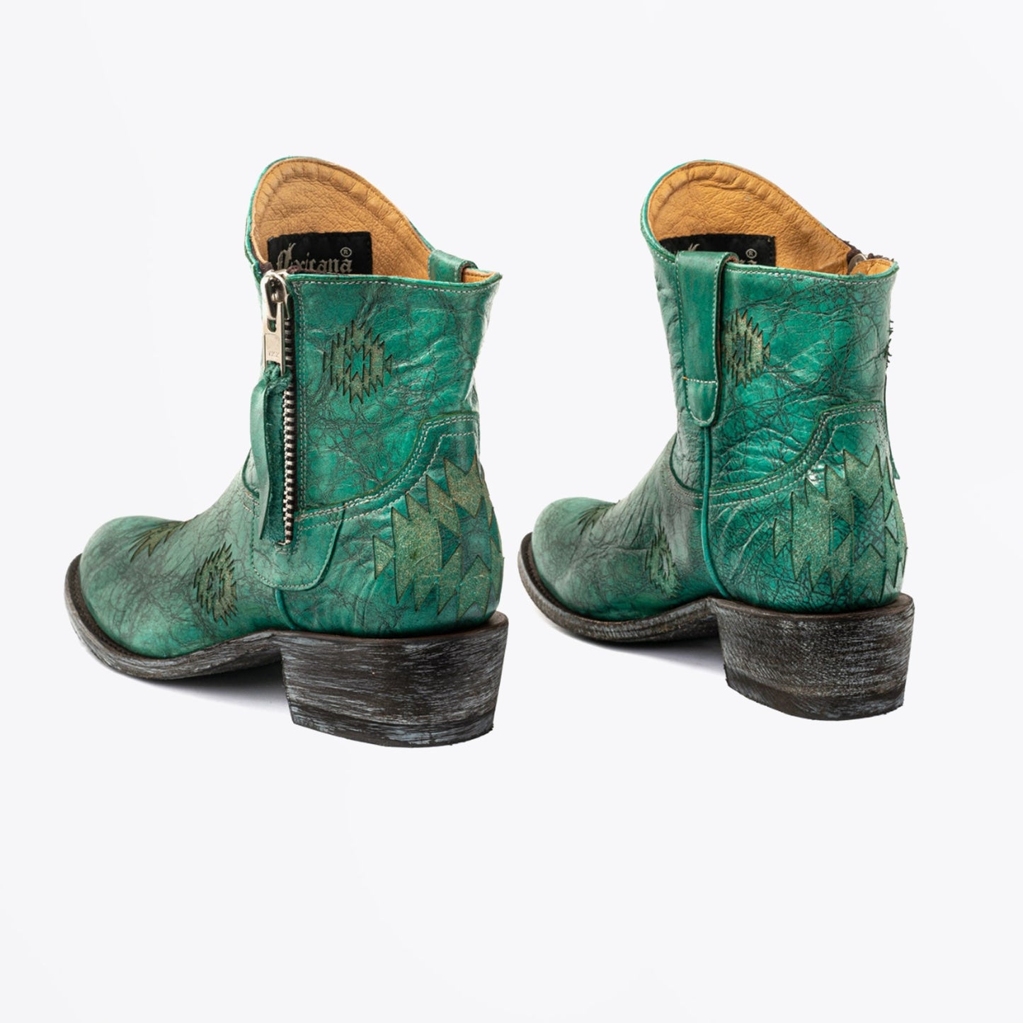 - Toluca Ankle Boots - Turquoise