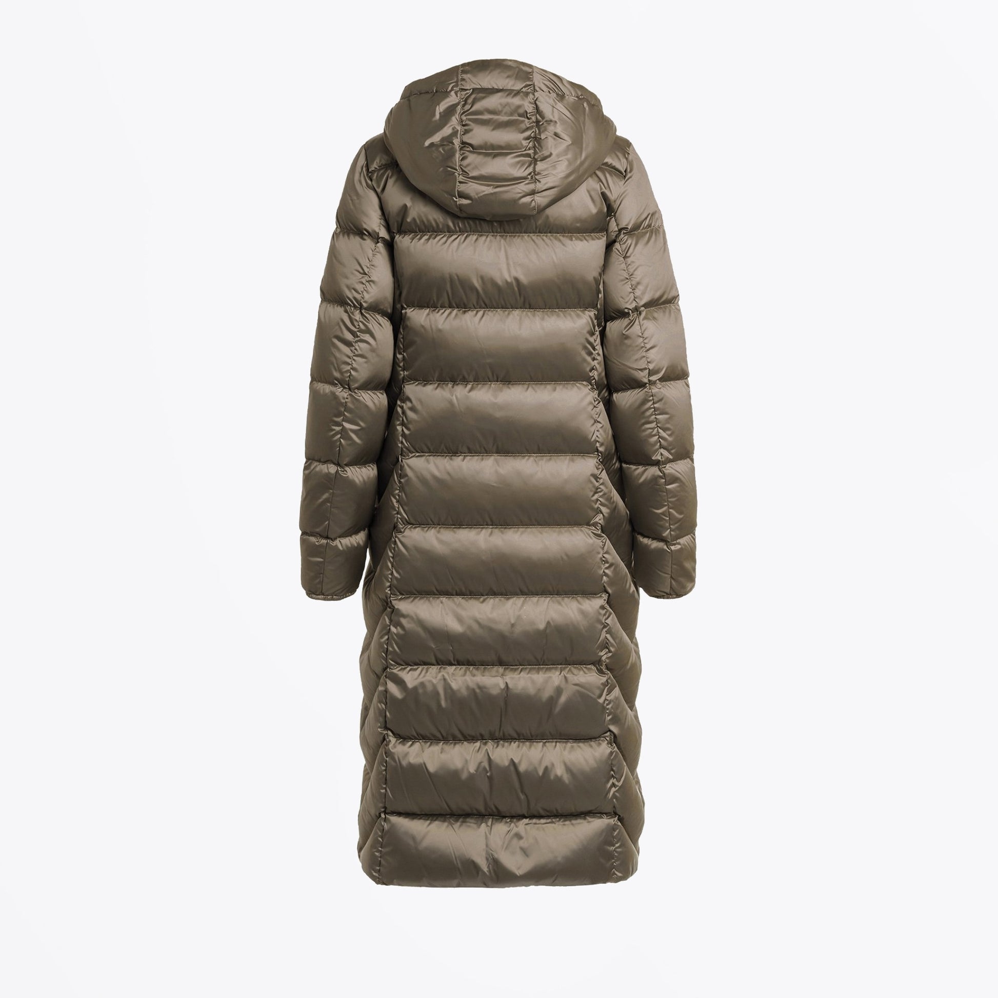 Parajumpers Leah Long Hooded Puffa - Atmosphere