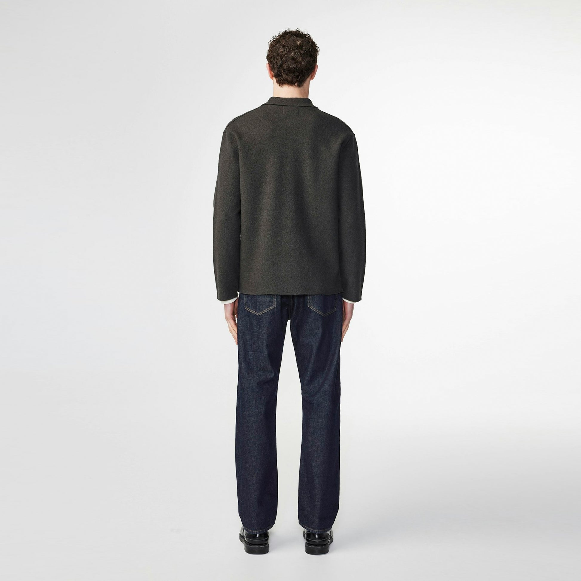 NN07 Jonas Wool Button Cardigan - Dark Green