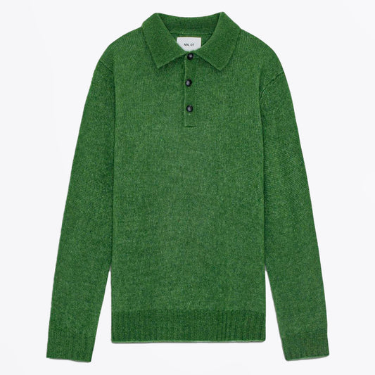 - Lee Wool Polo - Kale