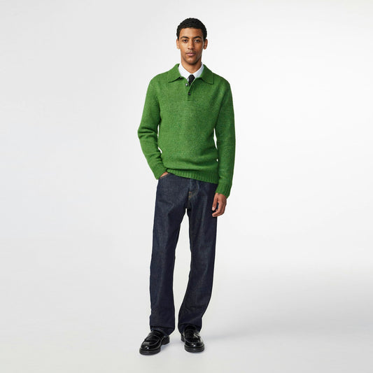 - Lee Wool Polo - Kale