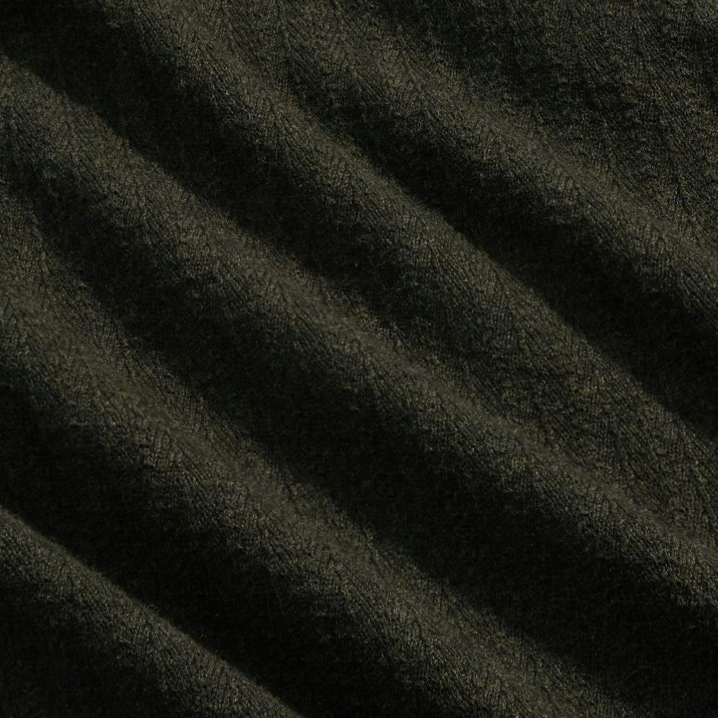 - Hansie Half Zip Knit - Dark Army