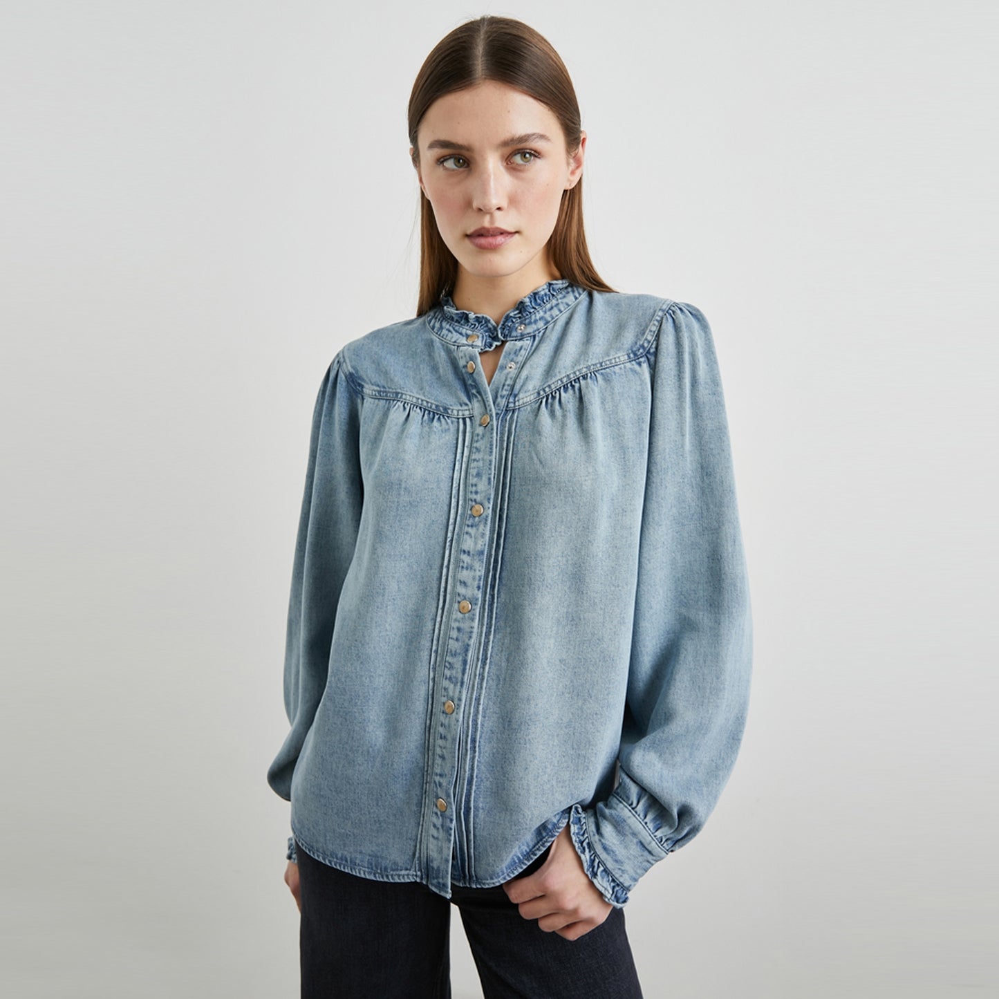 - Alanna Denim Shirt - Indigo