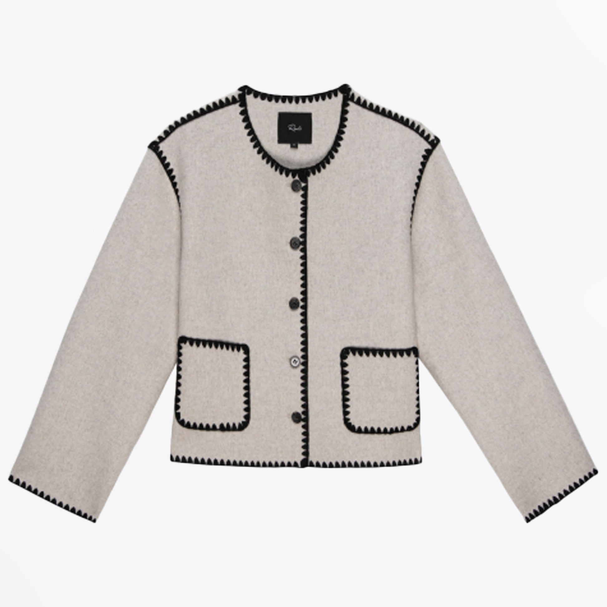 Rails Melanie Woven Jacket - Oatmeal