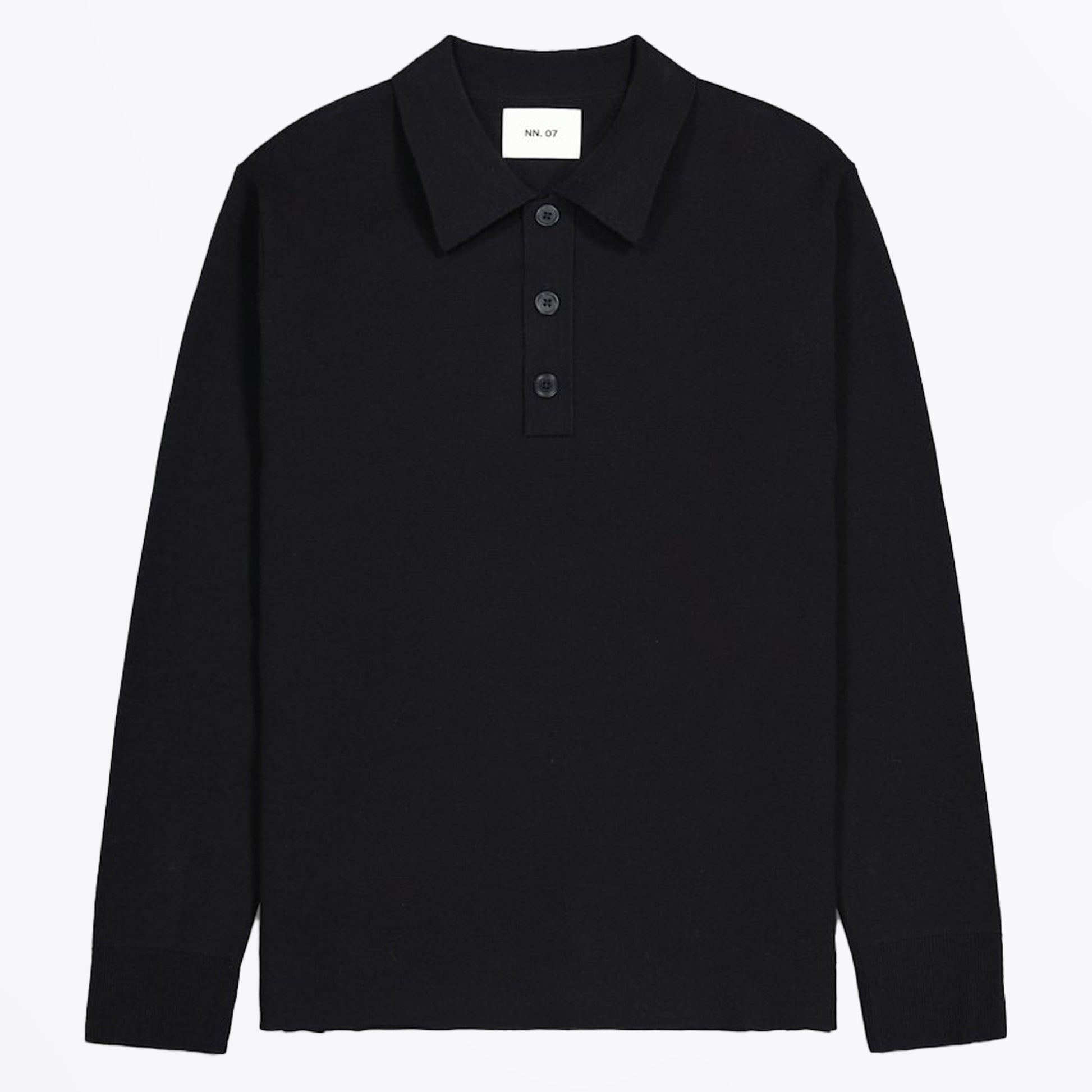 NN07 Harold Knitted Polo - Navy