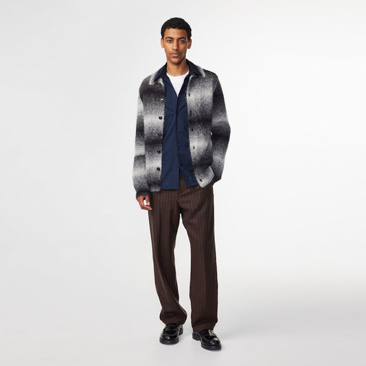 - Alfie Polo Cardigan - Grey