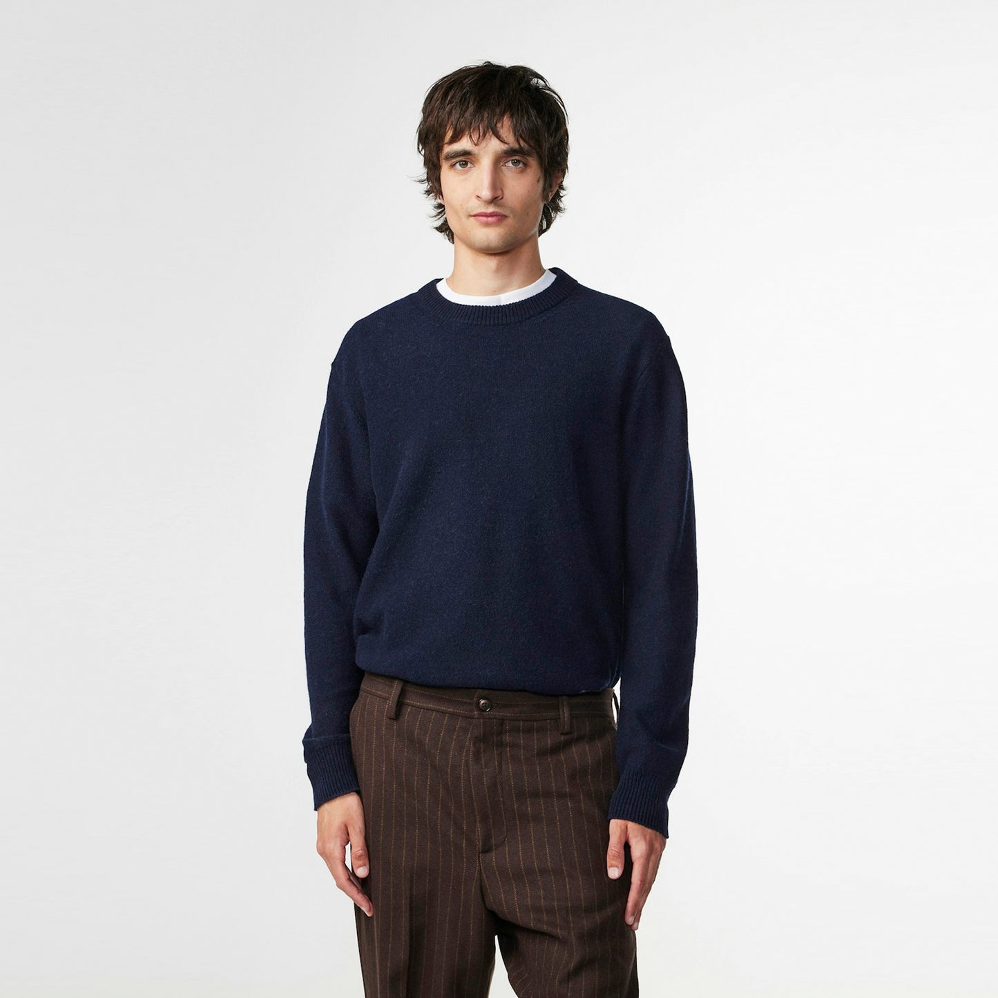 Nigel Crew Knit - Navy