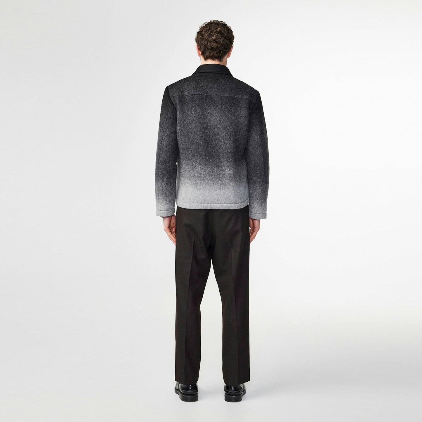 Gael Zip Short Jacket - Grey