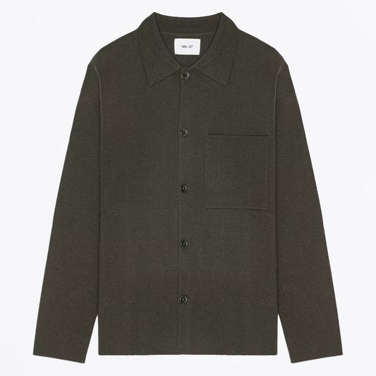 Jonas Fine Cardigan - Dark Army