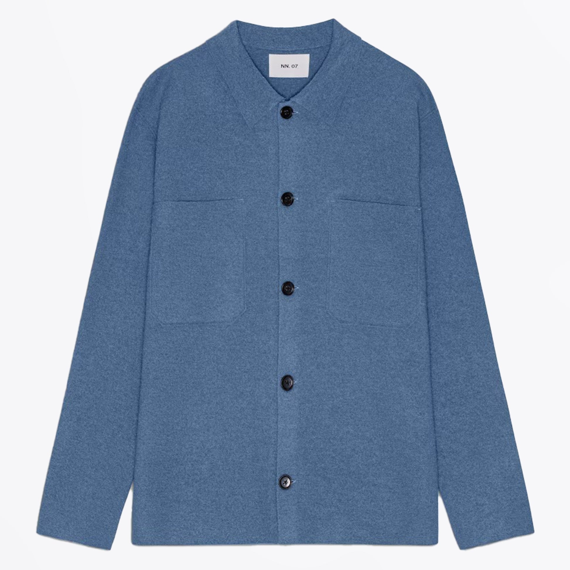 NN07 Jonas Wool Button Cardigan - Blue