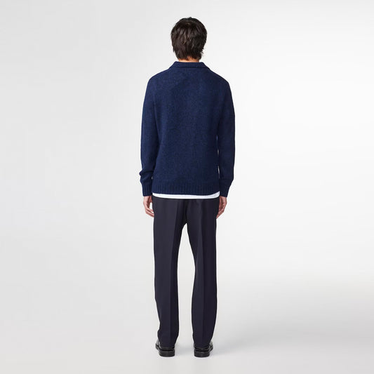 - Lee Wool Polo - Navy