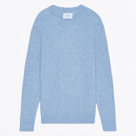 - Lee Crew Wool Knit - Tink Blue