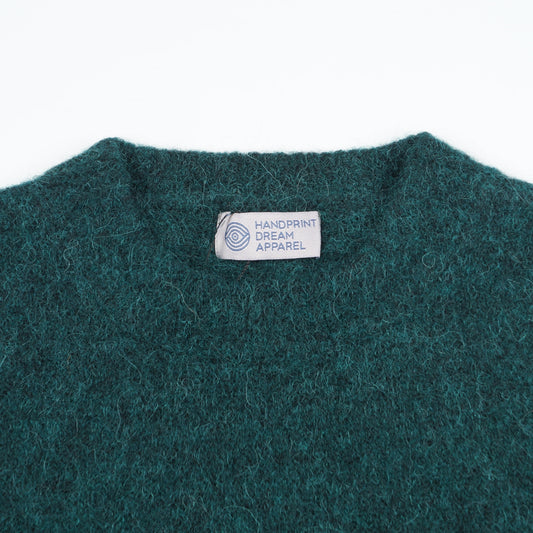 - Alpaca Blend Crewneck - Green