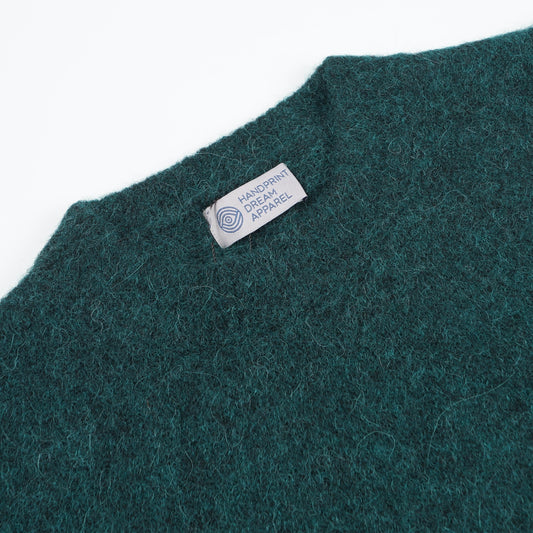 - Alpaca Blend Crewneck - Green
