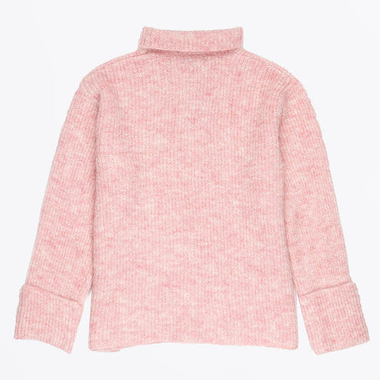- Mohair Collar Jumper - Pink