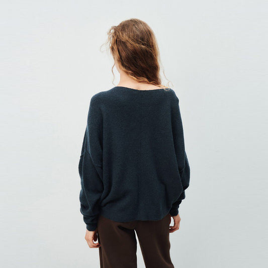 - Damsville Sweater - Navy