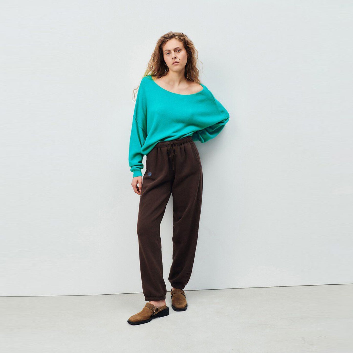 - Damsville Sweater - Aquatic Melange