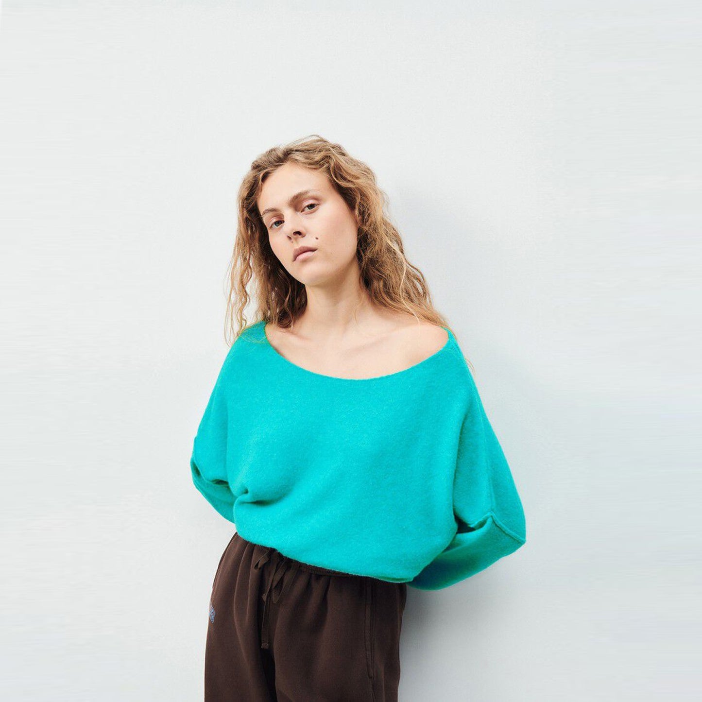 - Damsville Sweater - Aquatic Melange