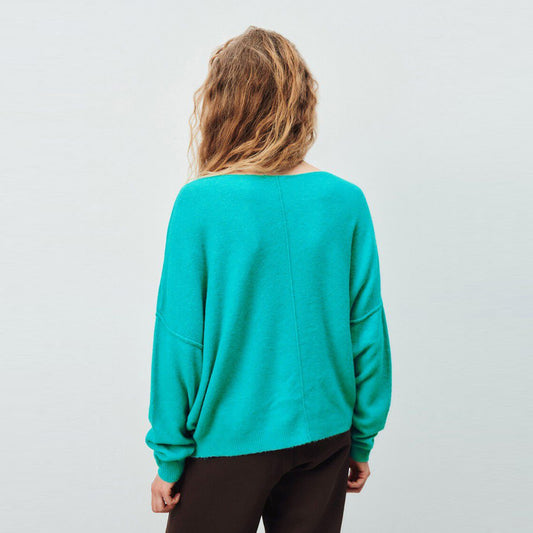 - Damsville Sweater - Aquatic Melange