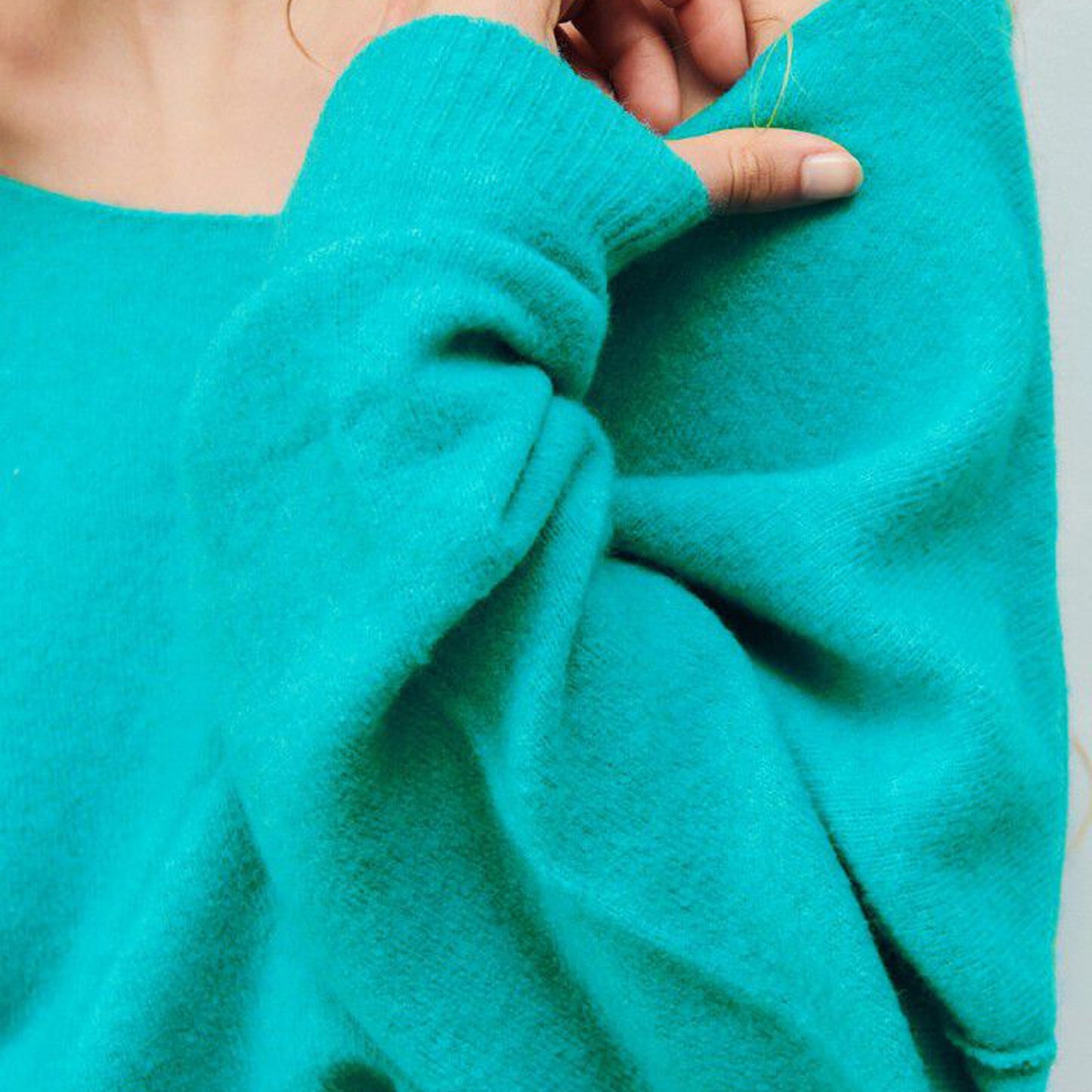 - Damsville Sweater - Aquatic Melange