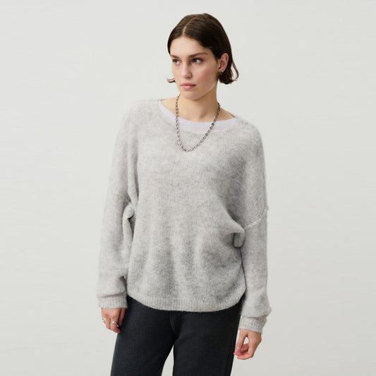 Yanbay Sweater - Heather Grey