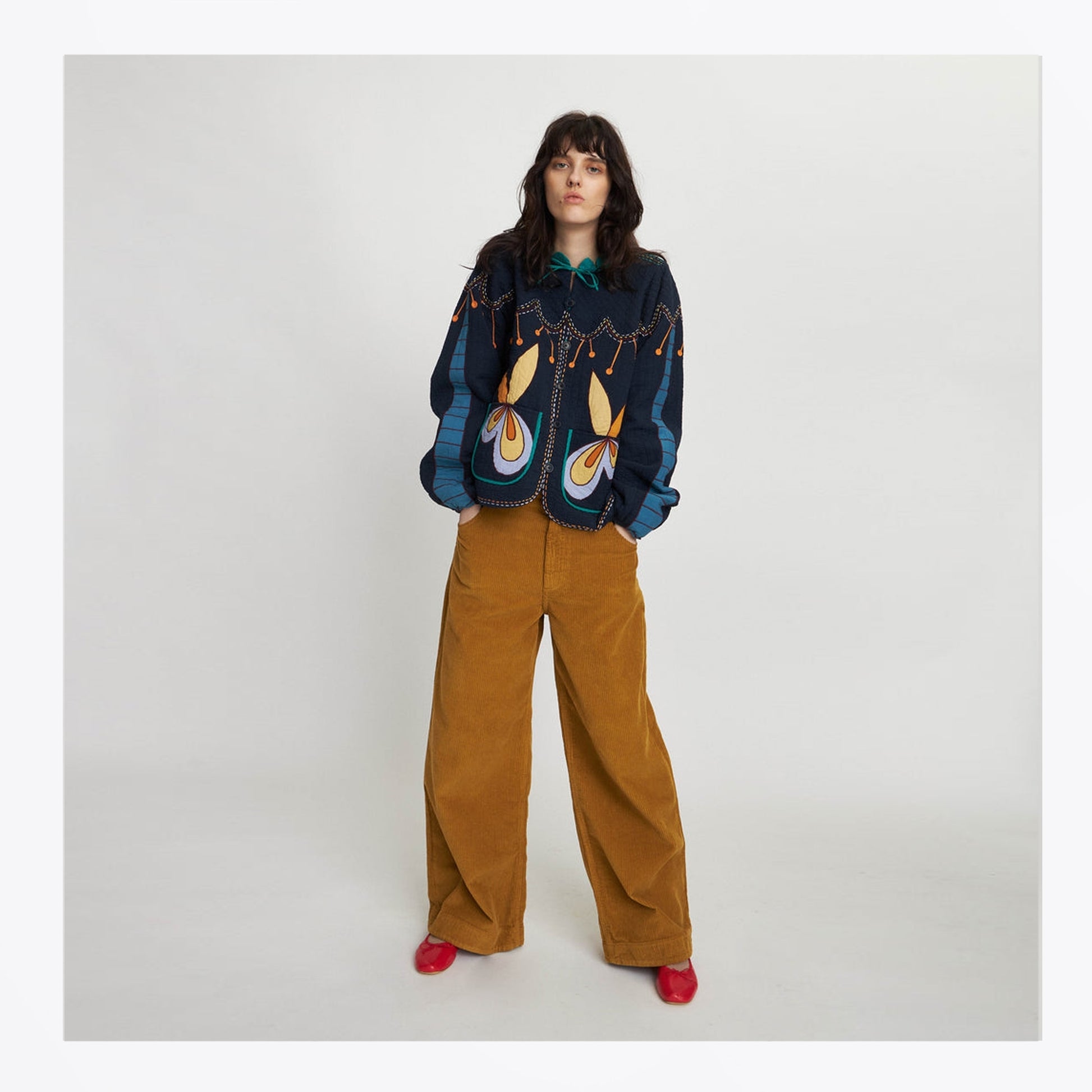 Stella Little Embroidered Jacket - Multi
