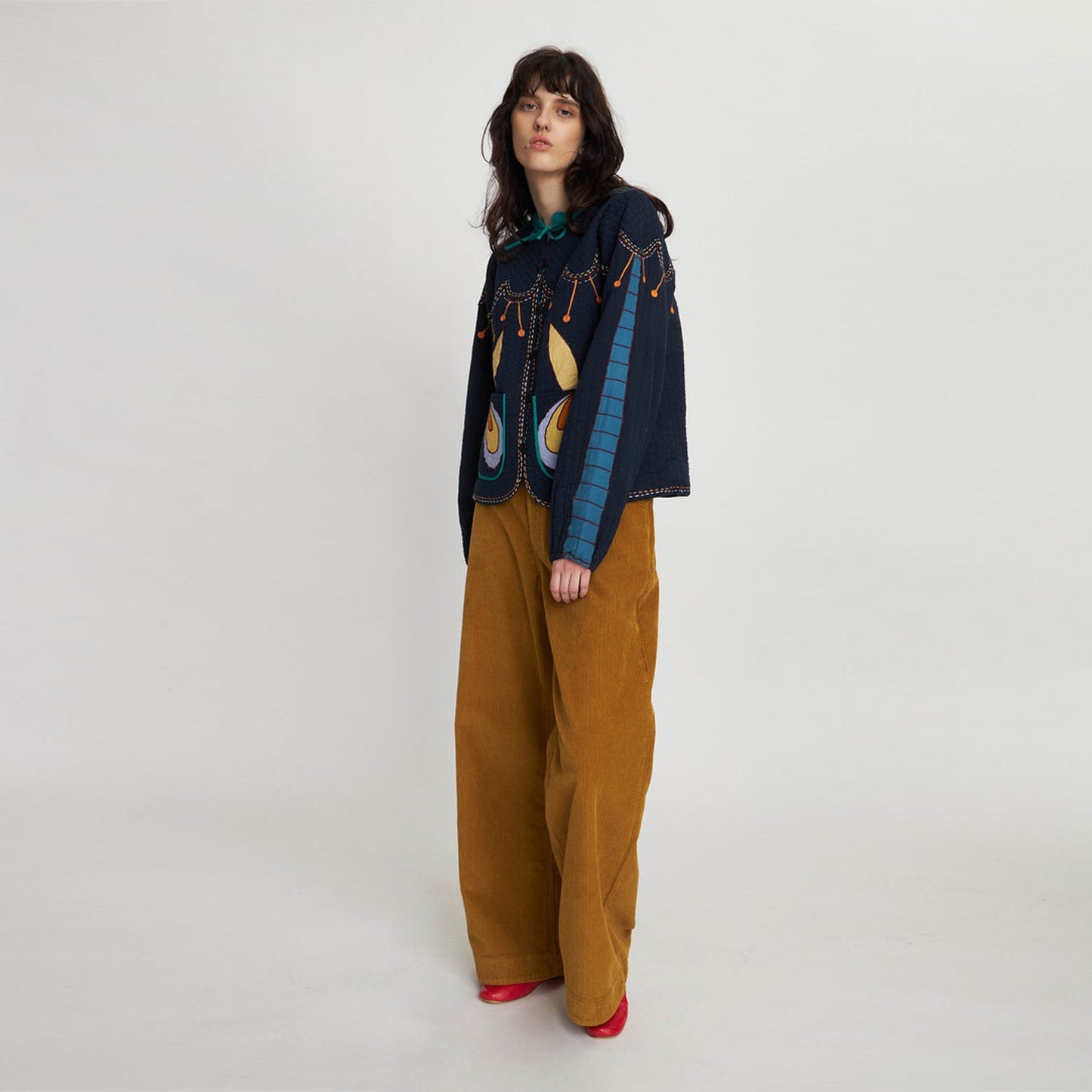 Little Embroidered Jacket - Multi