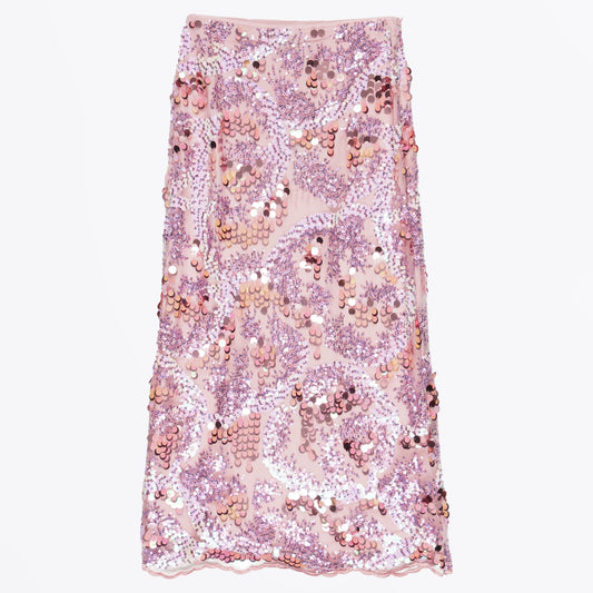 - Sequin Skirt - Pink