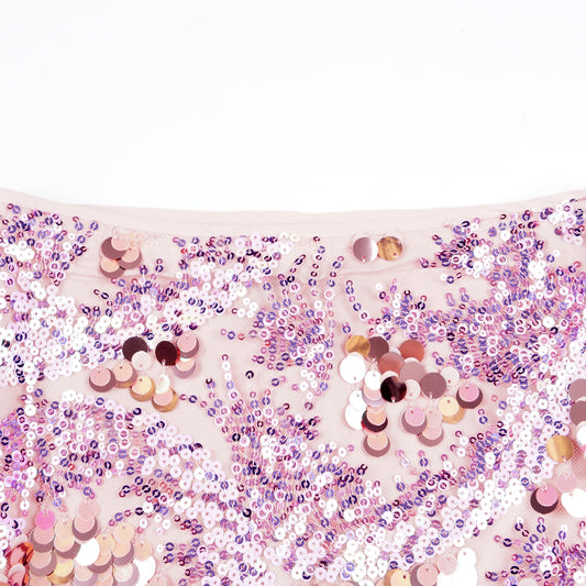 - Sequin Skirt - Pink