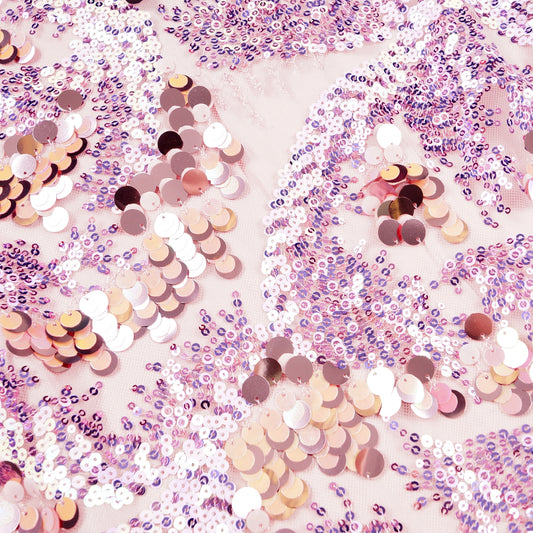 - Sequin Skirt - Pink