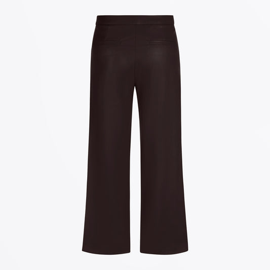 - Palina Vegan Nappa Leather Trouser - Tobacco