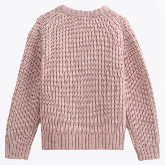 - Wilde Crew Thick Knit - Pink