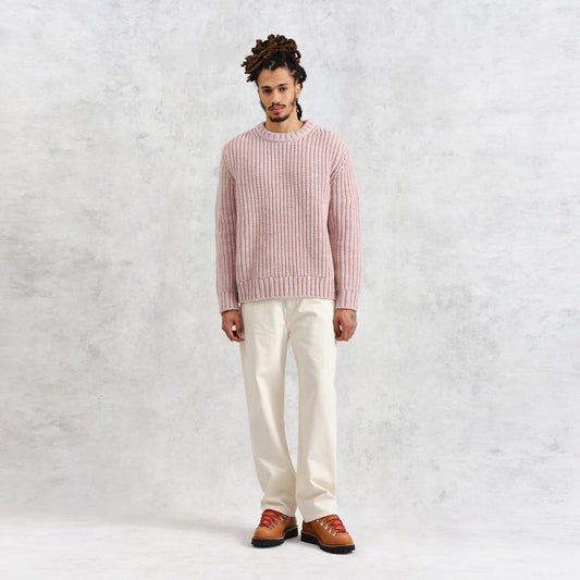 - Wilde Crew Thick Knit - Pink