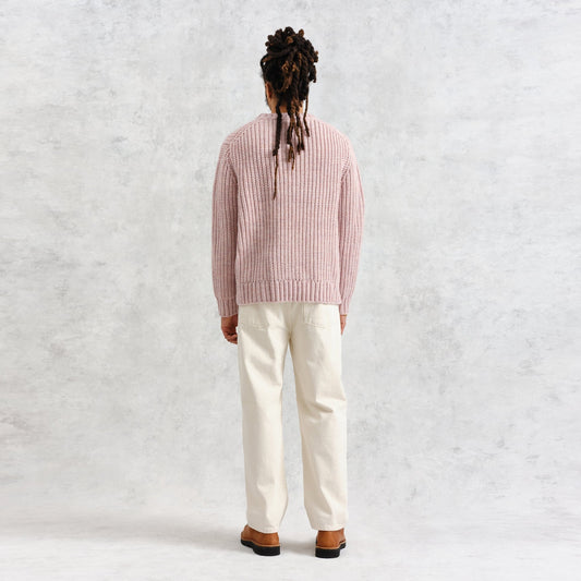 - Wilde Crew Thick Knit - Pink
