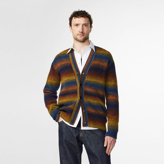 - Viggo Stripe Cardigan - Multi