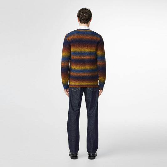 - Viggo Stripe Cardigan - Multi