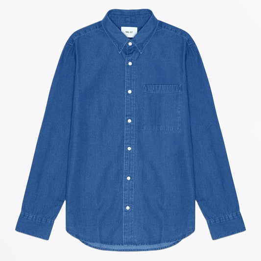 - Cohen Denim Shirt - Medium Washed