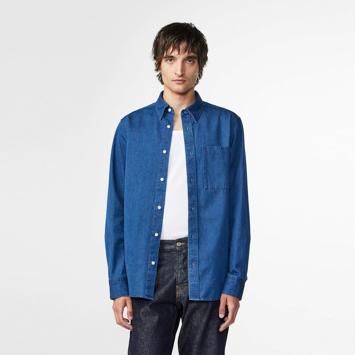 - Cohen Denim Shirt - Medium Washed