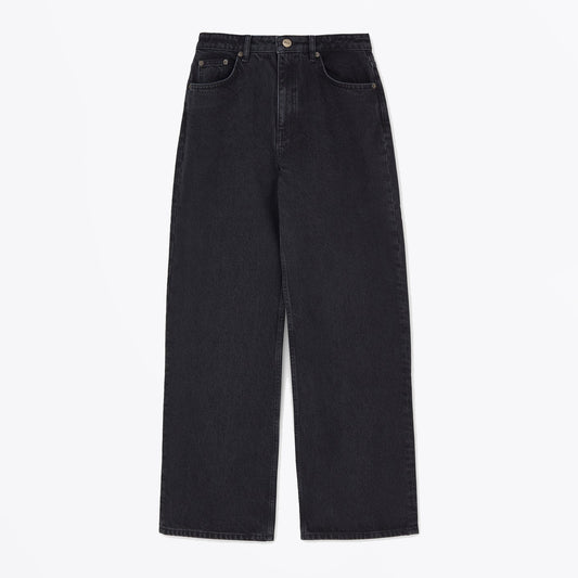 - Willow Wide Leg Jeans - Vintage Black