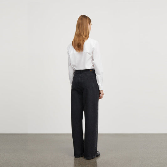 - Willow Wide Leg Jeans - Vintage Black