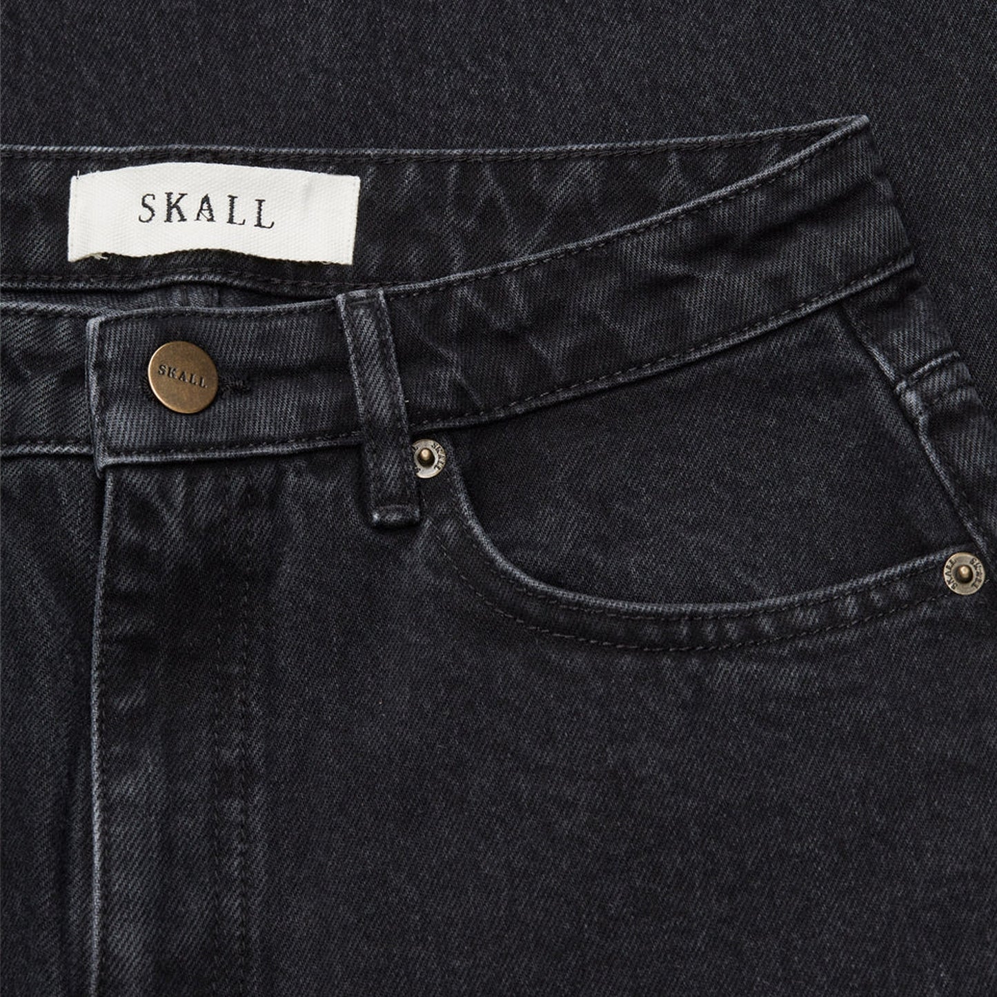 - Willow Wide Leg Jeans - Vintage Black