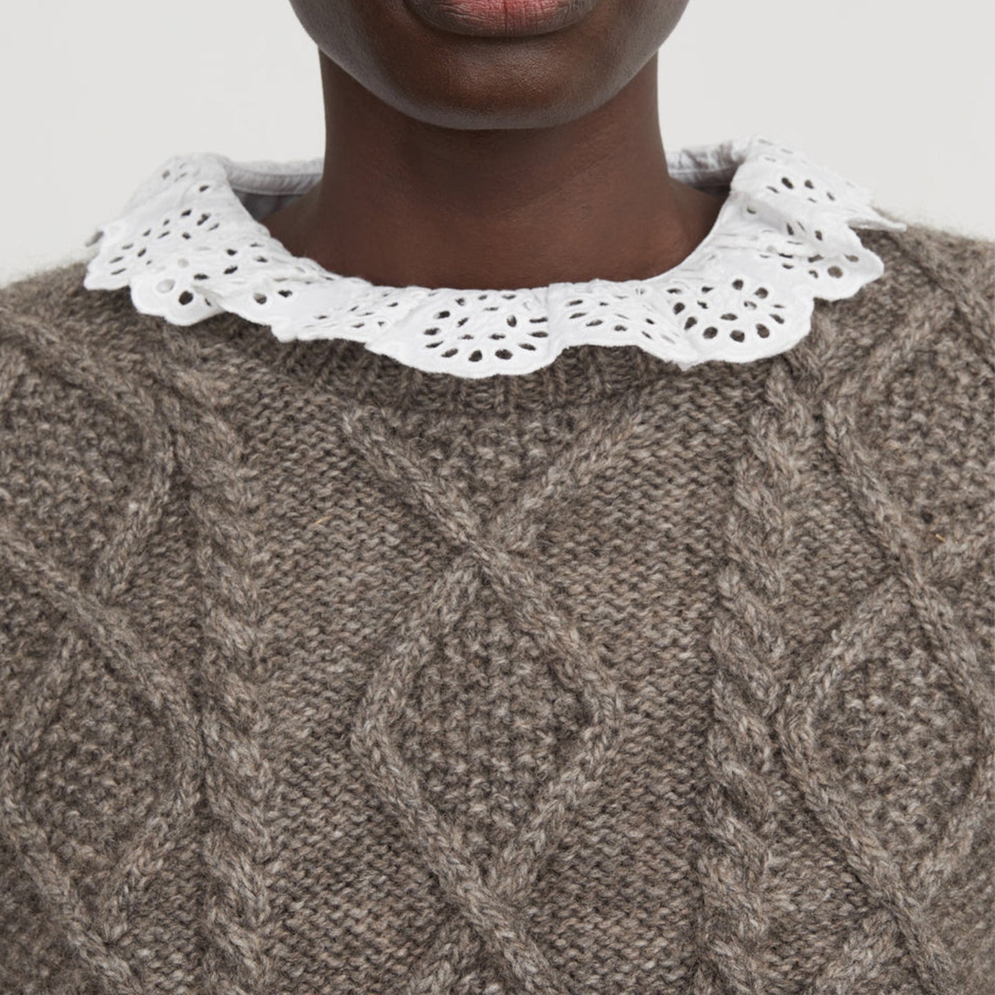 - Cornflower Blouse - Optic White