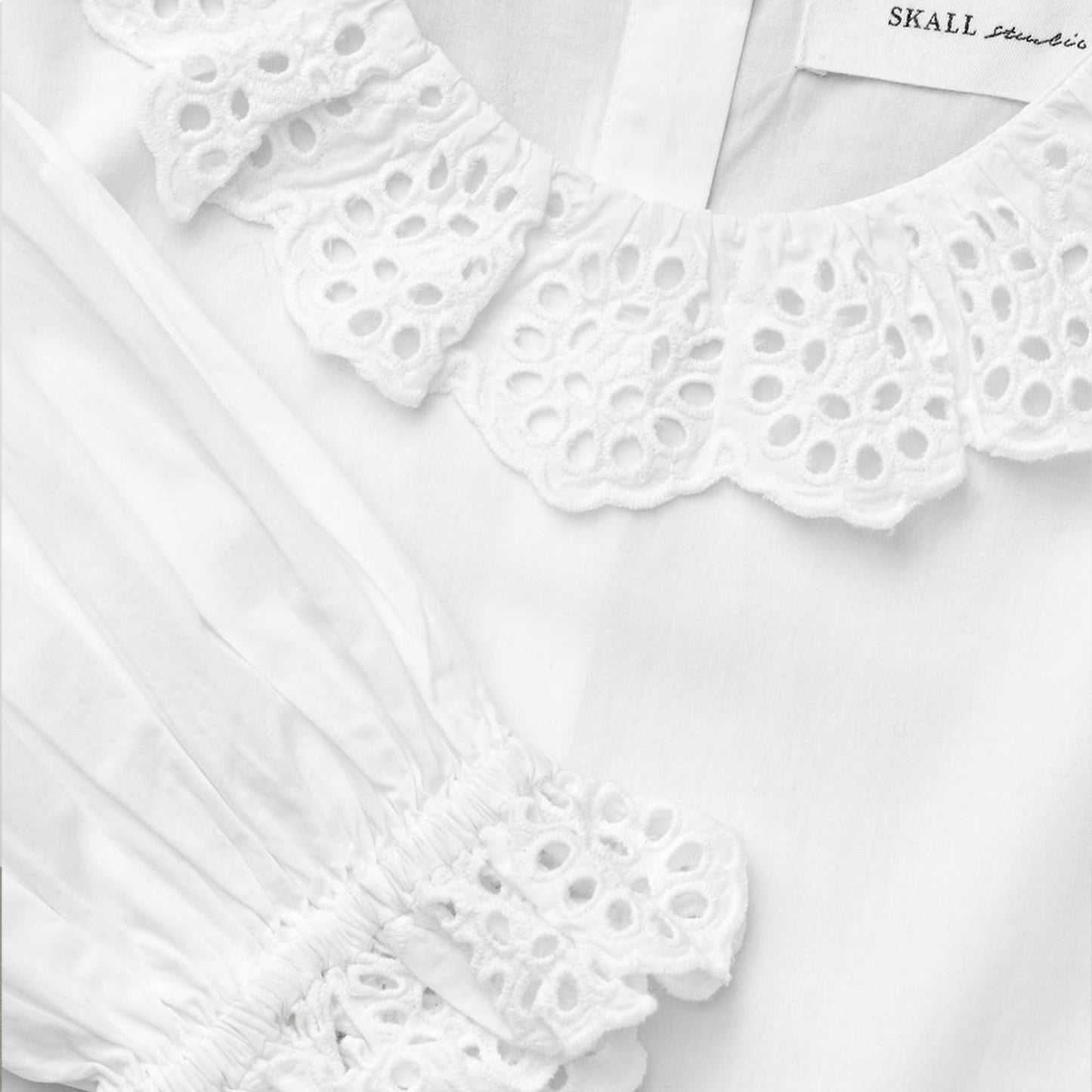 - Cornflower Blouse - Optic White