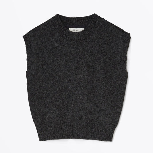 - Penny Wool Vest - Dark Grey