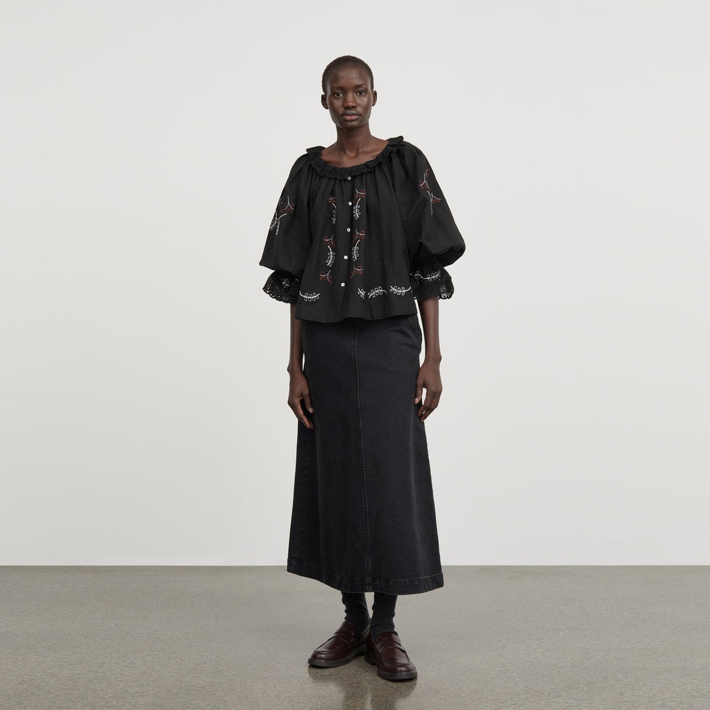 - Aliso Blouse - Black